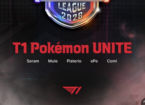 T1 x Pokémon UNITE Partnership Agency