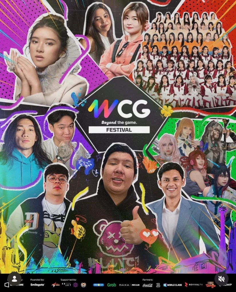 World Cyber Games (WCG) 2024 Festival Creator Rumble @ Jakarta Indonesia, Japanese Creator Agency