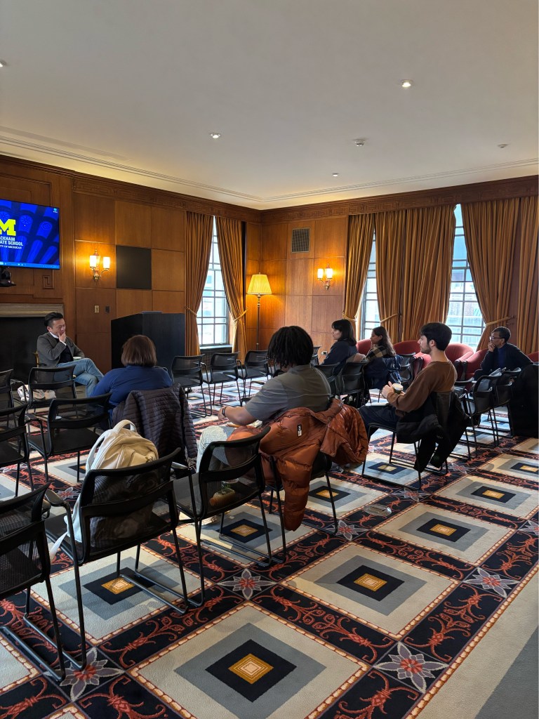 Bagels with Baro: A Conversation with Baro Hyun @ University of Michigan Rackham Graduate School