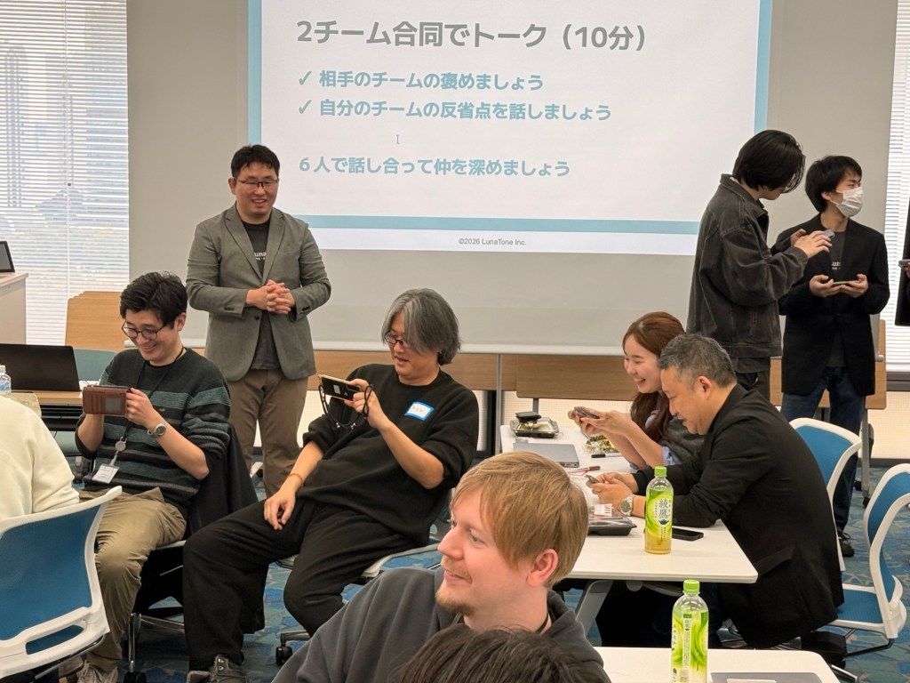 実践型チームコミュニケーション研修「G-Learning」実施、電通本社 / Hands-On Team Communication Corporate Training ‘G-Learning’ Conducted at Dentsu Headquarters.