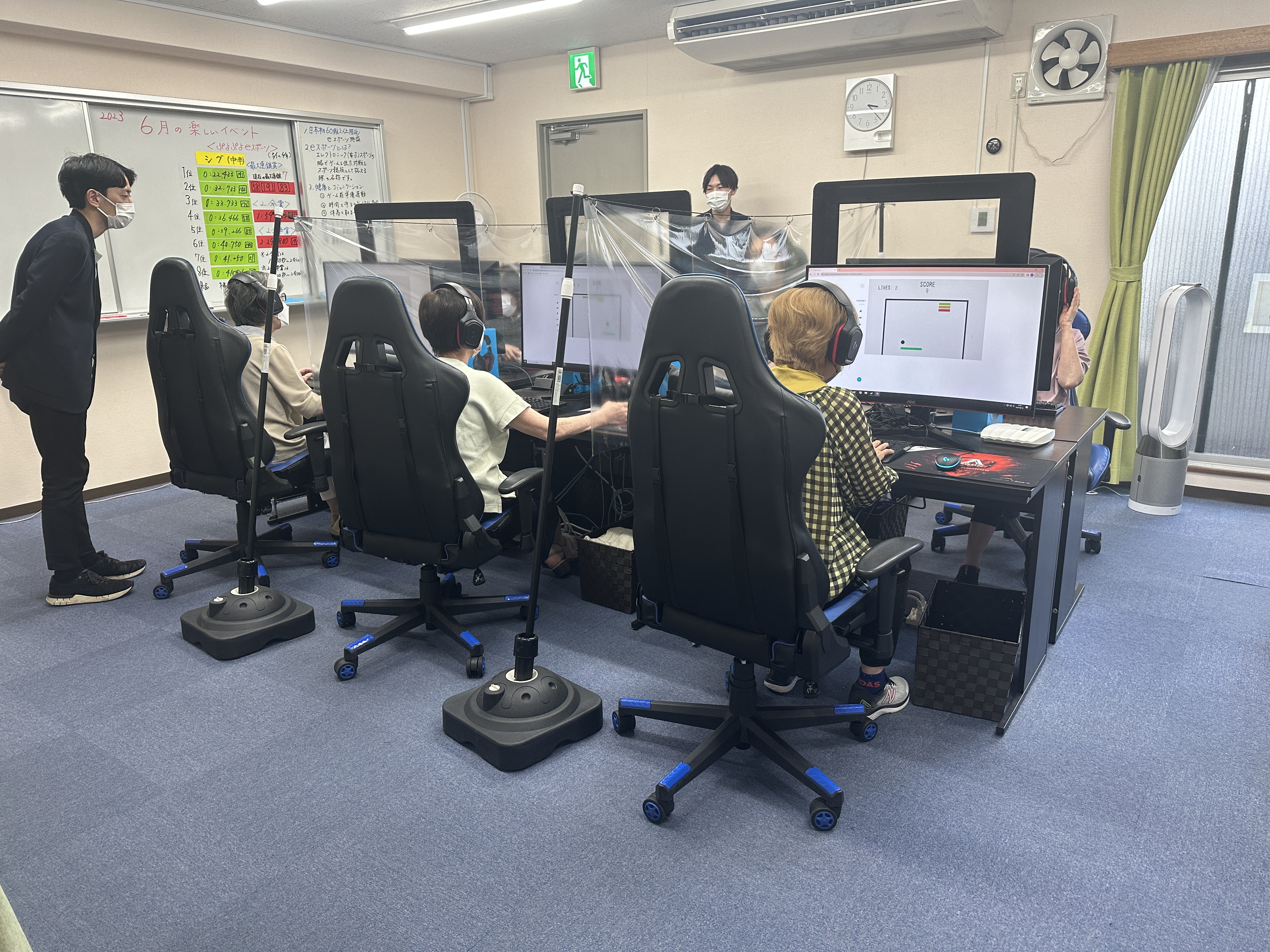 神戸 ISR e-Sportsでのpinpinユーザーテスト